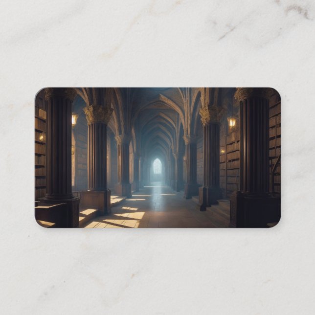 Carte De Visite Halls de l'ancien Signet de la connaissance (Devant)
