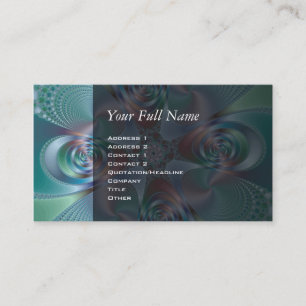 Carte De Visite Halo - Fractal