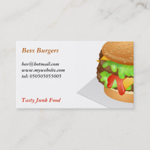 Carte De Visite Hamburger