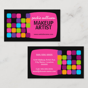 Carte De Visite Hanche colorée et audacieuse