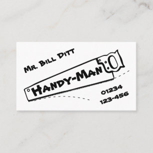 Carte de visite Handy Man