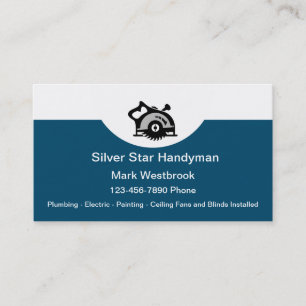 Carte De Visite Handyman moderne unique