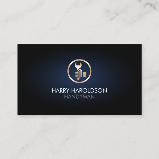 Carte De Visite Handyman Réparation de la maison de réparation (Devant)