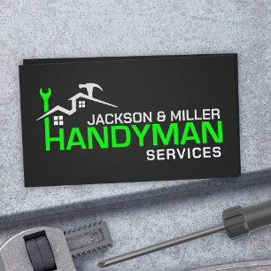 Carte De Visite Handyman Services Cool simple