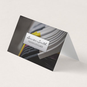 Carte De Visite Hangers de vêtements