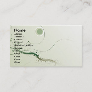 Carte De Visite Hawaï brille