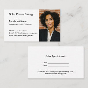 Carte de visite HeadShot professionnel