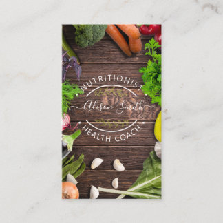 Carte De Visite Health Coach Nutritionist