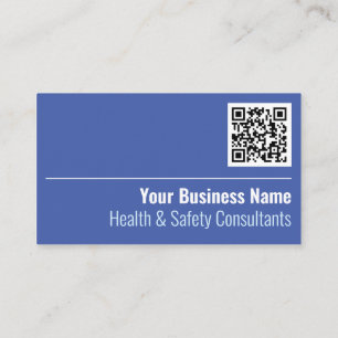 Carte De Visite Health & Safety Consultants Code QR
