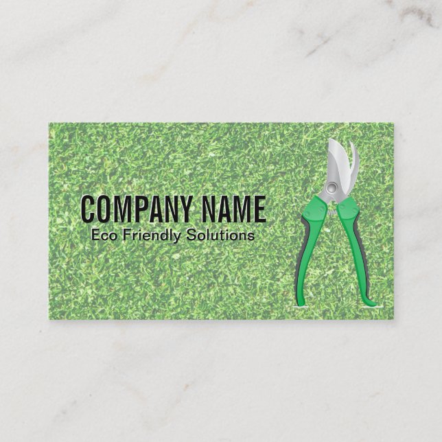 Carte De Visite Herbe de pelouse | Jardins (Devant)