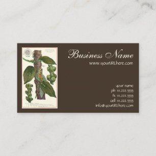 Carte De Visite Herbes alimentaires vintages épices, poivre noir P