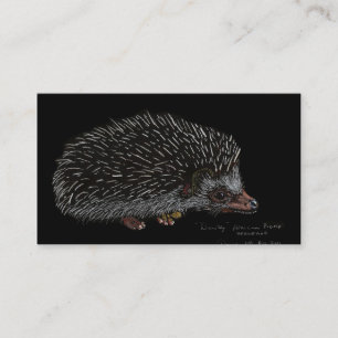 CARTE DE VISITE HÉRISSON AFRICAIN DE PIGMY