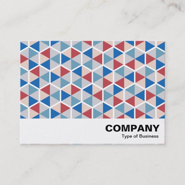 Carte De Visite Hexagon Motif 05 (Devant)