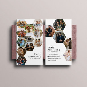 Carte De Visite Hexagone géométrique Honeypeb 16 Photos Photograph