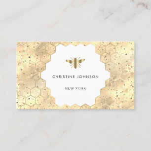 Carte De Visite hexagones