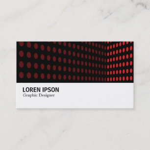 Carte De Visite Hi-Phi - 0104 - Coin Tone - Rouge