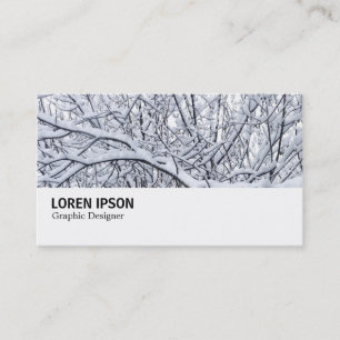 Carte De Visite Hi-Phi - 0132 - Branches de neige
