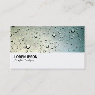 Carte De Visite Hi-Phi - 034 - Pluie sur ma fenêtre