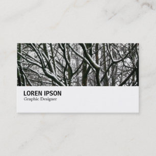 Carte De Visite Hi-Phi - 053 - Branches dans la neige