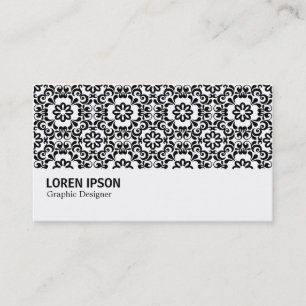 Carte De Visite Hi-Phi - 061 - Damask B&W II