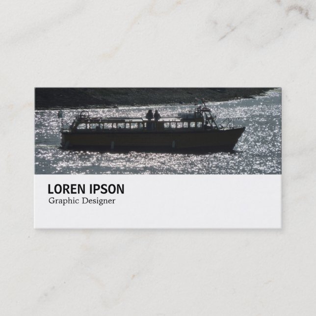 Carte De Visite Hi-Phi - 092 - Bateau de plaisance (Devant)