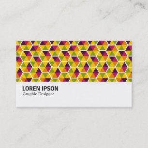 Carte De Visite Hi-Phi - Hexagon Motif 01
