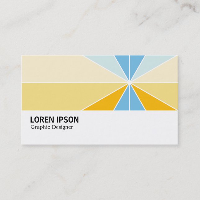 Carte De Visite Hi-Phi - Segments couleur 04 (Devant)