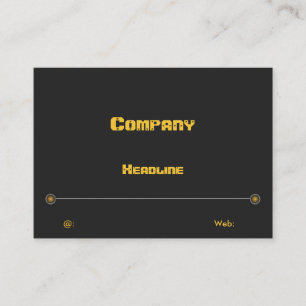 Carte de visite High Tech X