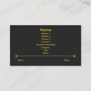 Carte de visite High Tech X
