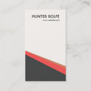 Carte De Visite Hip Retro Géométrique Abstraite