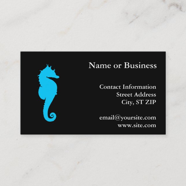 Carte De Visite Hippodrome aquatique (Devant)