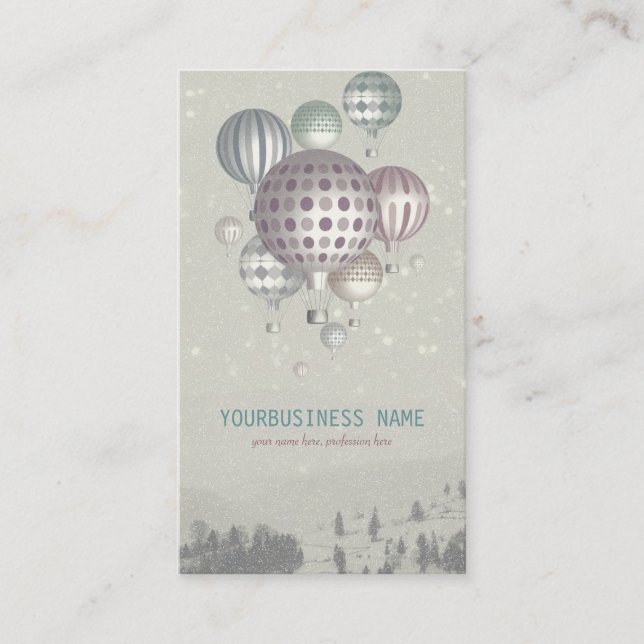 Carte De Visite Hiver Dreamflight (temps de Noël) (Devant)