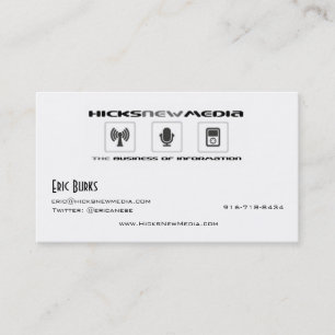 Carte De Visite HNM-Éric