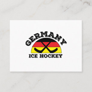 Carte De Visite Hockey sur glace Allemagne