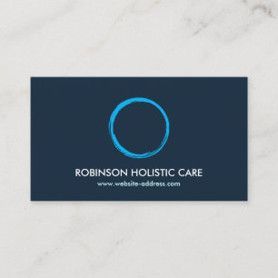 Carte De Visite Holistique, Naturopath, guérisseur, logo II de zen