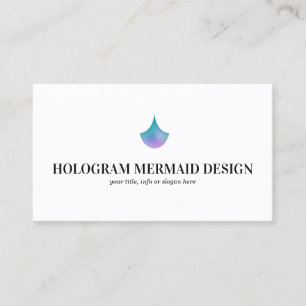 Carte De Visite Hologramme de Mermaid
