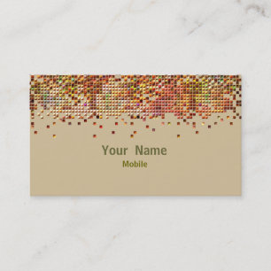 Carte De Visite Hologramme des séquences élégantes
