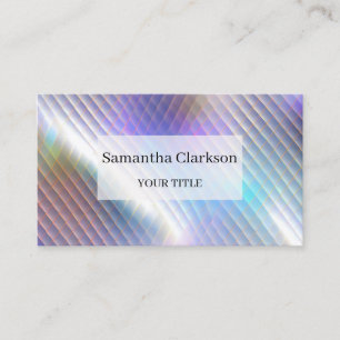 Carte de visite holographique