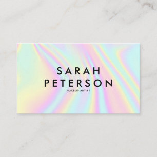 Carte De Visite Holographique moderne