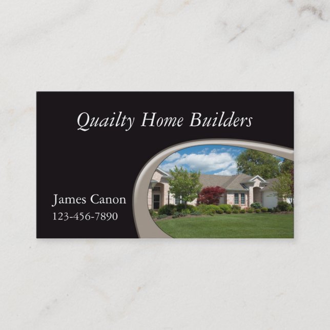 Carte De Visite Home Builder (Devant)