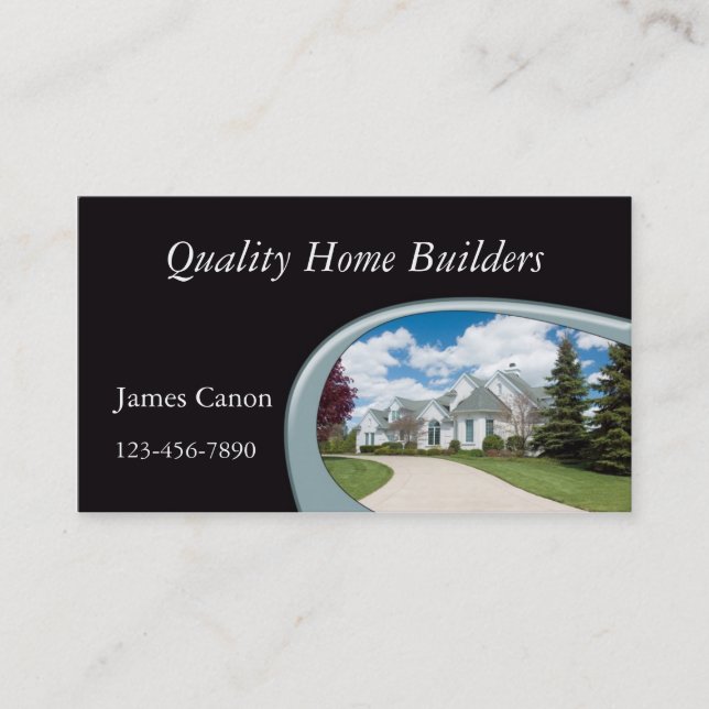 Carte De Visite Home Builder (Devant)