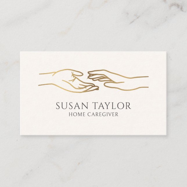Carte De Visite Home Caregiver (Devant)