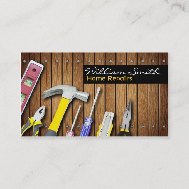 Carte De Visite Home Repairs Business card (Devant)