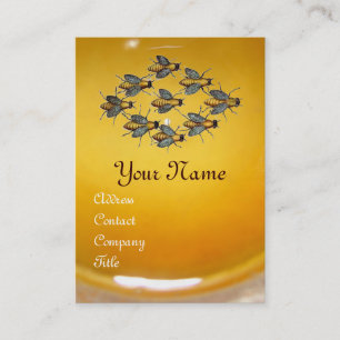 Carte De Visite HONEY BEE, BEEKEEPER /apiculture fournitures