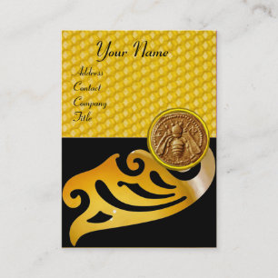 CARTE DE VISITE HONEY BEE, BEEKEEPER, BEEKEEPER