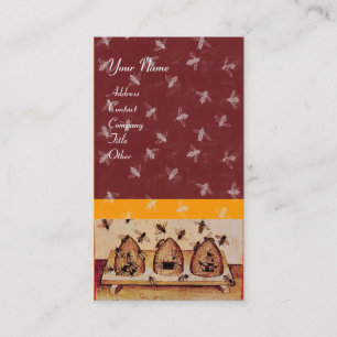 CARTE DE VISITE HONEY BEE, MAINTIEN DE L'OEUVRE