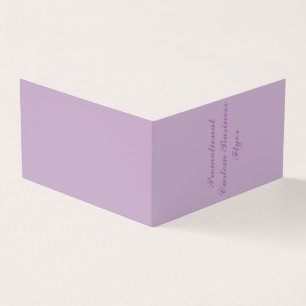 Carte de visite horizontal plié de livre