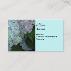 Carte de visite Hortensia