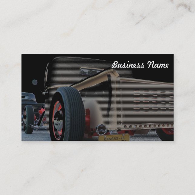 Carte De Visite Hot rod de Howlin (Devant)
