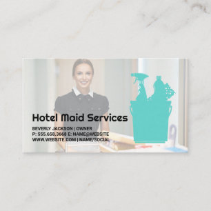 Carte De Visite Hotel Cleaner   Services domestiques